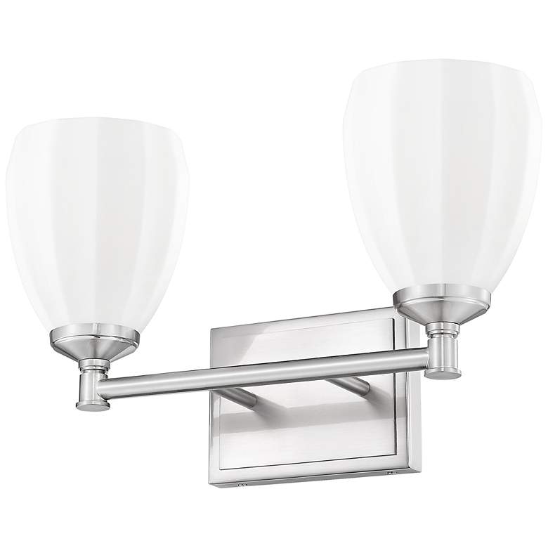 Image 7 Oren by Z-Lite Brushed Nickel 2 Light Vanity more views