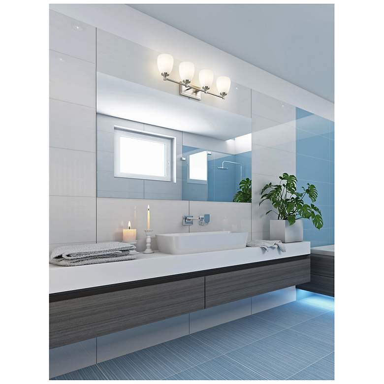 Image 2 Oren by Z-Lite Brushed Nickel 4 Light Vanity more views