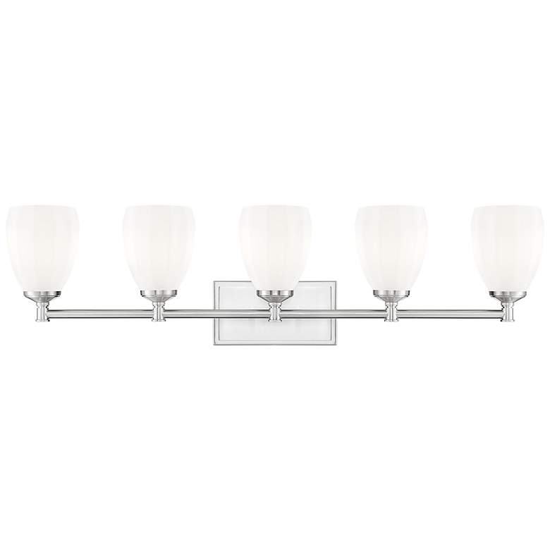 Image 4 Oren by Z-Lite Brushed Nickel 5 Light Vanity more views