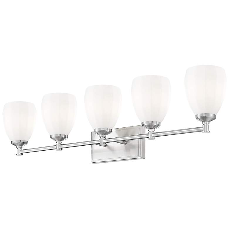 Image 5 Oren by Z-Lite Brushed Nickel 5 Light Vanity more views