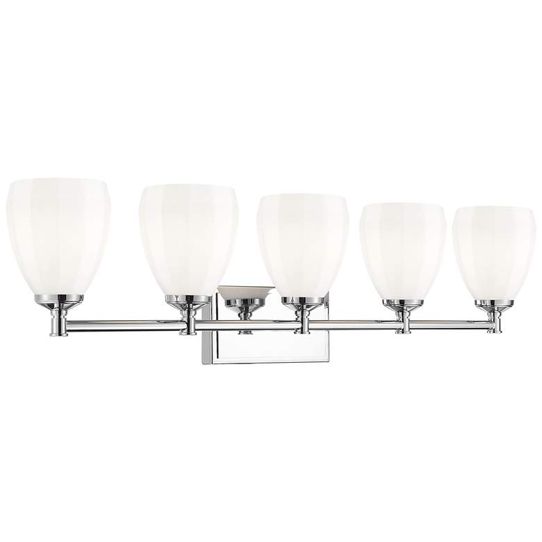 Image 1 Oren by Z-Lite Chrome 5 Light Vanity