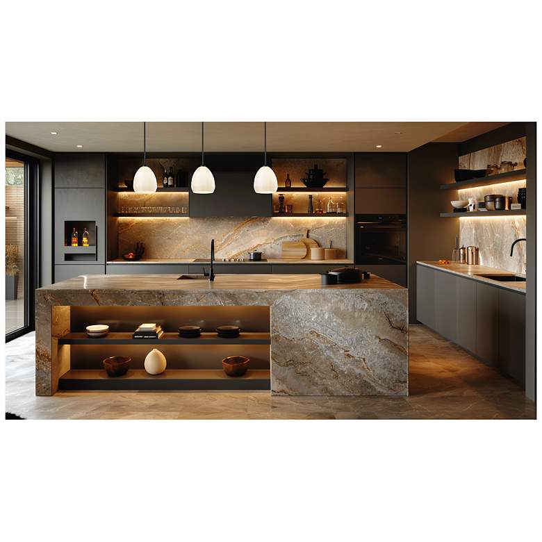 Image 2 Oren by Z-Lite Matte Black 1 Light Pendant more views