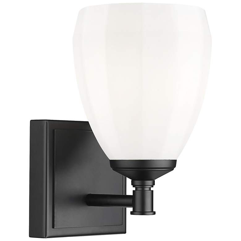 Image 1 Oren by Z-Lite Matte Black 1 Light Vanity