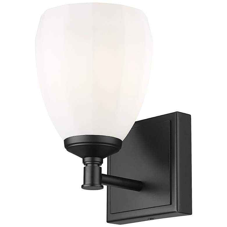 Image 5 Oren by Z-Lite Matte Black 1 Light Vanity more views
