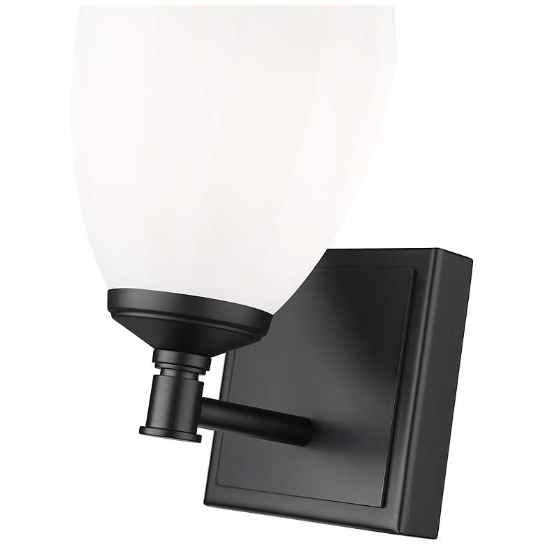 Image 6 Oren by Z-Lite Matte Black 1 Light Vanity more views