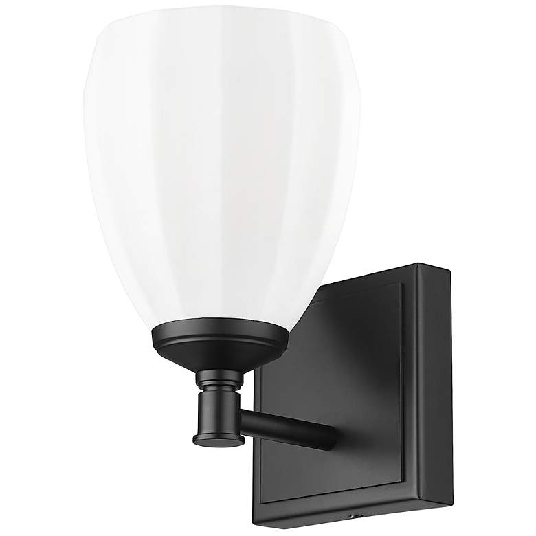 Image 7 Oren by Z-Lite Matte Black 1 Light Vanity more views