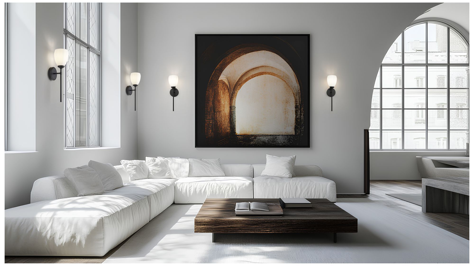 Image 2 Oren by Z-Lite Matte Black 1 Light Wall Sconce more views