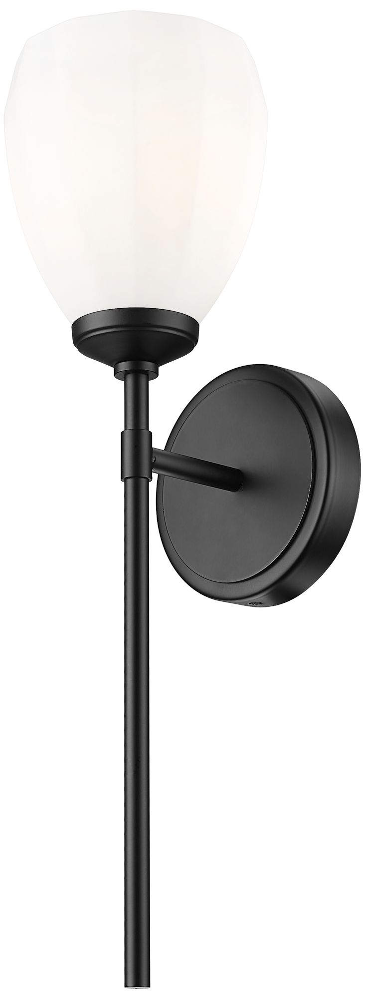 Image 5 Oren by Z-Lite Matte Black 1 Light Wall Sconce more views