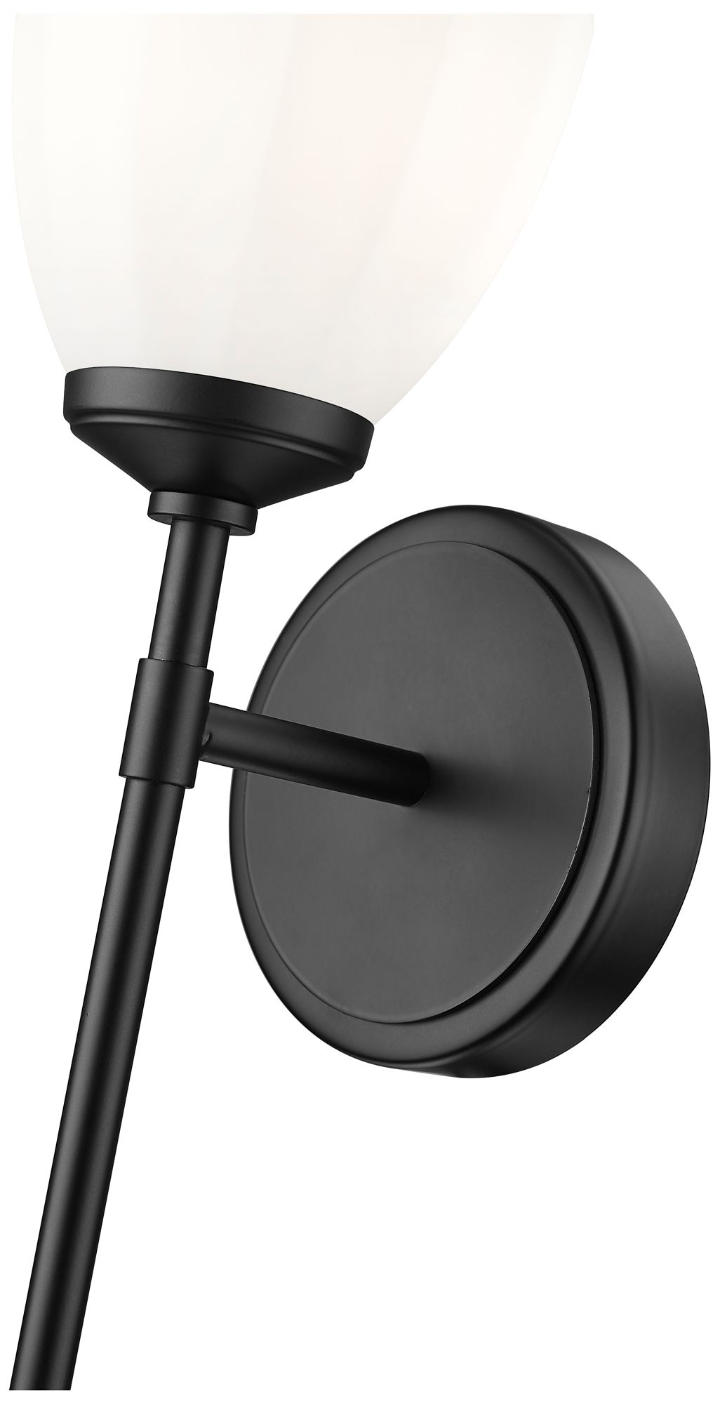 Image 6 Oren by Z-Lite Matte Black 1 Light Wall Sconce more views