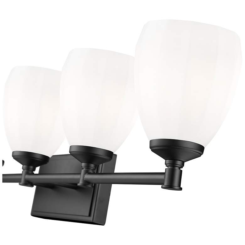 Image 6 Oren by Z-Lite Matte Black 5 Light Vanity more views