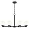 Oren by Z-Lite Matte Black 8 Light Chandelier