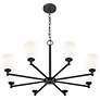 4_Oren by Z-Lite Matte Black 8 Light Chandelier more views