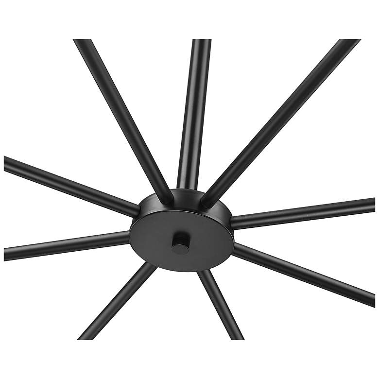 Image 6 Oren by Z-Lite Matte Black 8 Light Chandelier more views