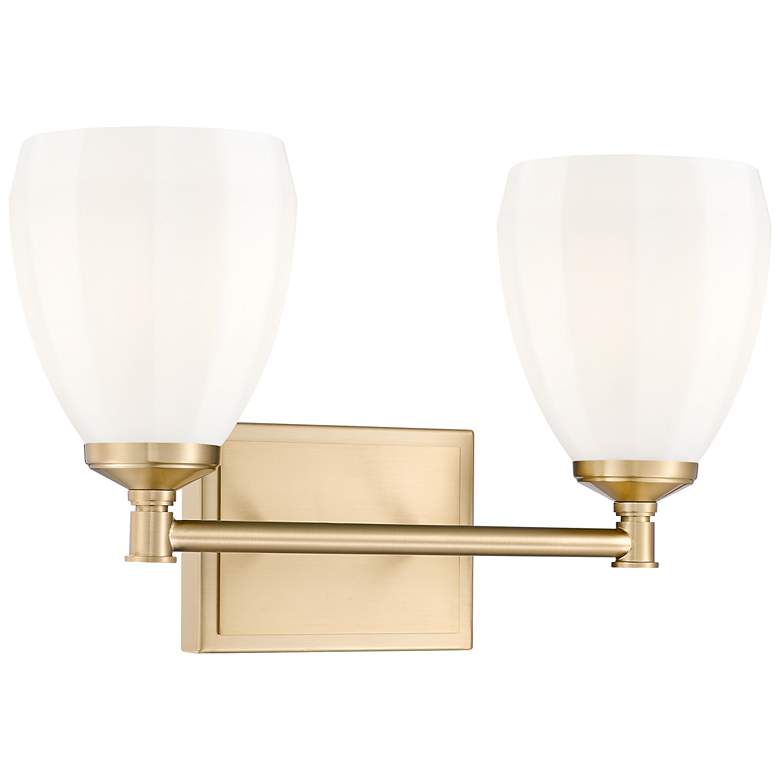 Image 1 Oren by Z-Lite Modern Gold 2 Light Vanity