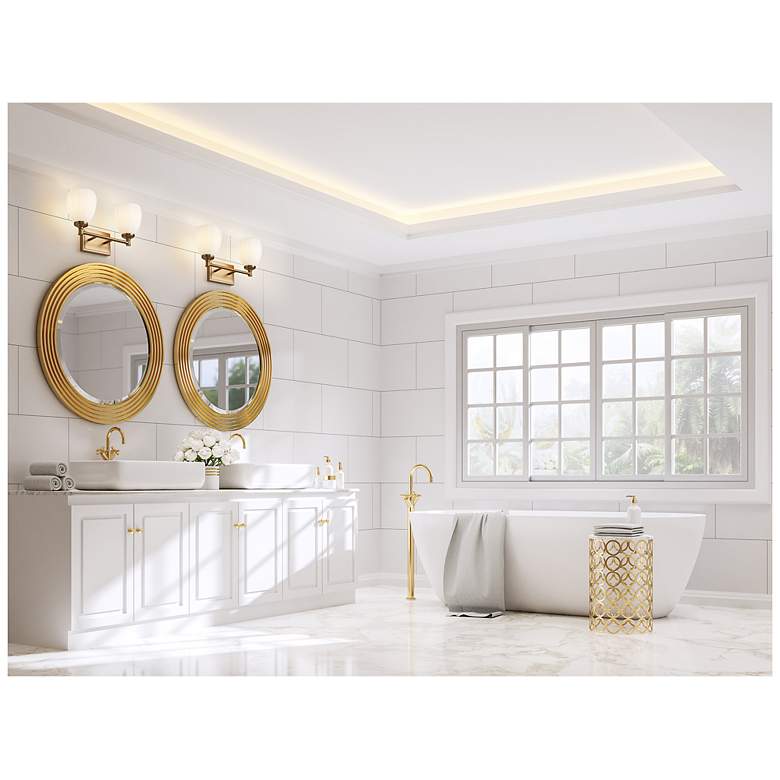 Image 3 Oren by Z-Lite Modern Gold 2 Light Vanity more views