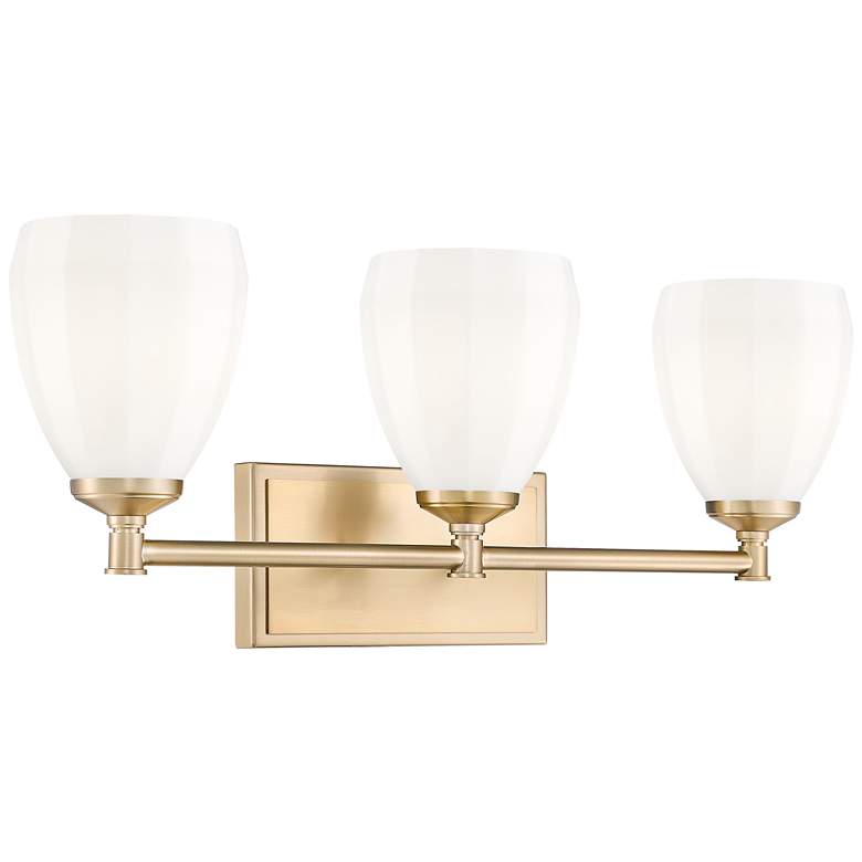 Image 1 Oren by Z-Lite Modern Gold 3 Light Vanity
