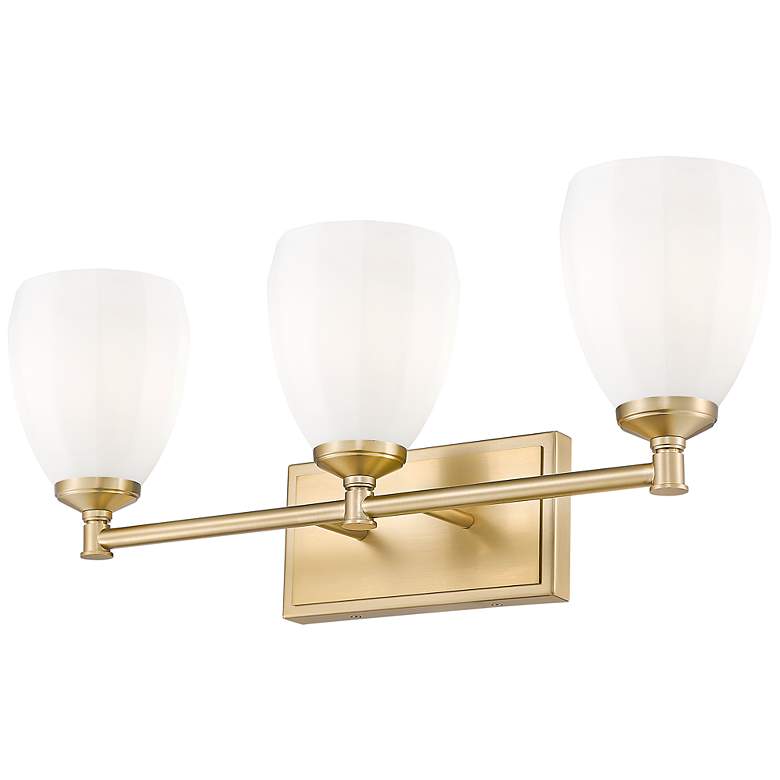 Image 5 Oren by Z-Lite Modern Gold 3 Light Vanity more views