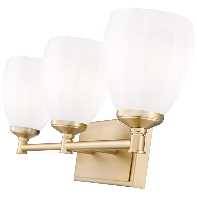 Image 6 Oren by Z-Lite Modern Gold 3 Light Vanity more views
