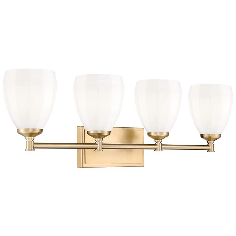 Image 1 Oren by Z-Lite Modern Gold 4 Light Vanity