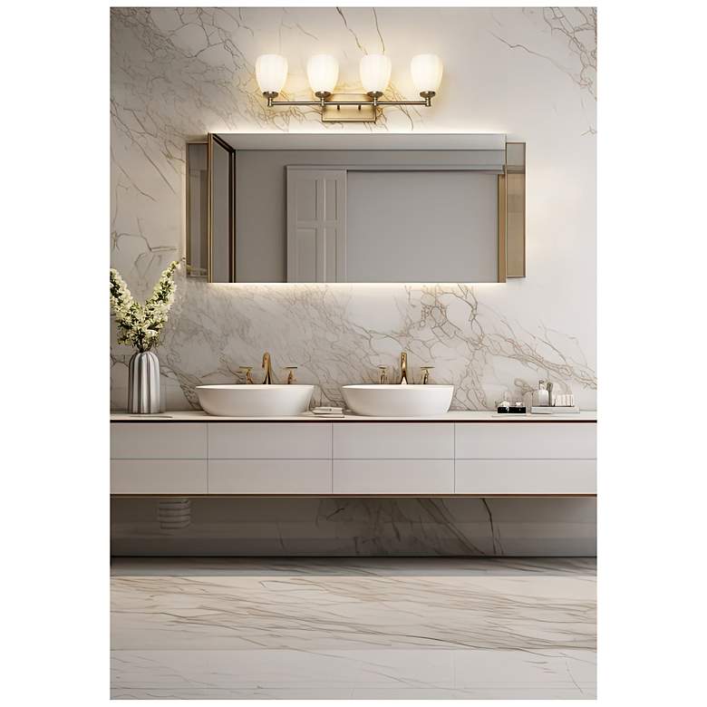 Image 2 Oren by Z-Lite Modern Gold 4 Light Vanity more views