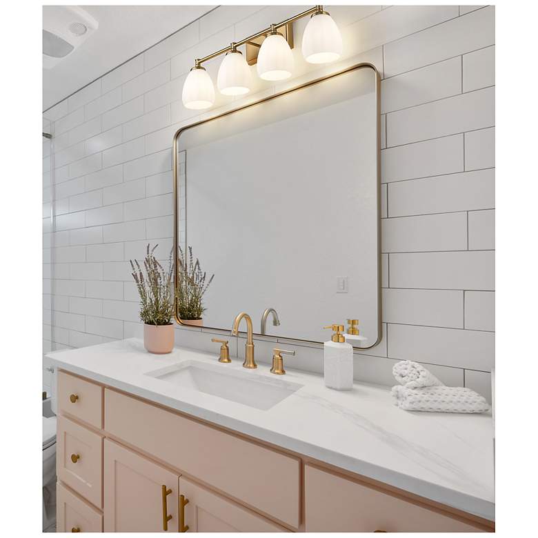 Image 3 Oren by Z-Lite Modern Gold 4 Light Vanity more views