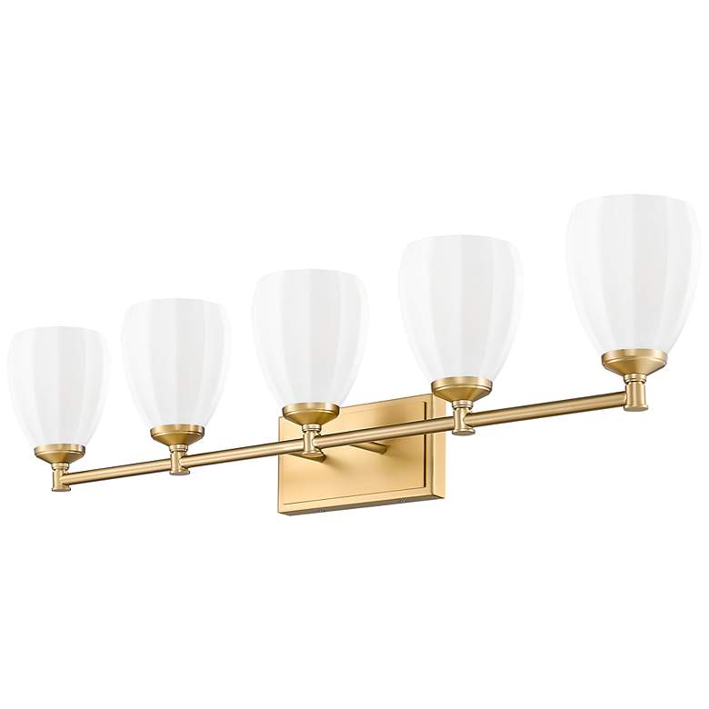 Image 7 Oren by Z-Lite Modern Gold 5 Light Vanity more views