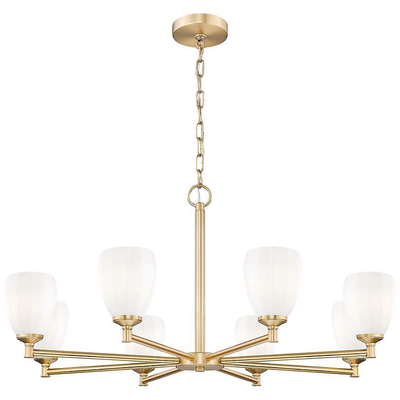 Image 5 Oren by Z-Lite Modern Gold 8 Light Chandelier more views