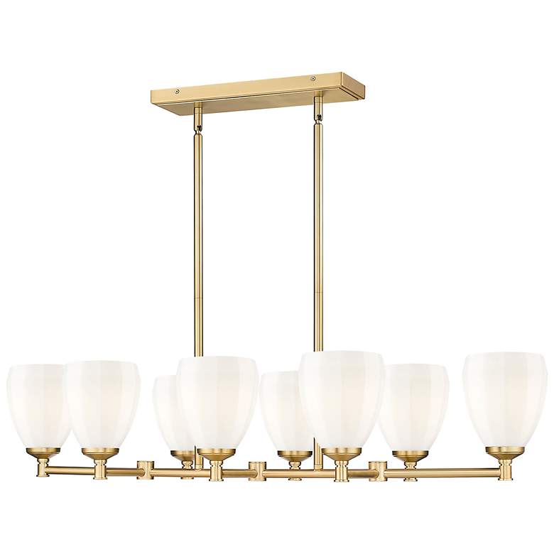 Image 5 Oren by Z-Lite Modern Gold 8 Light Linear Chandelier more views