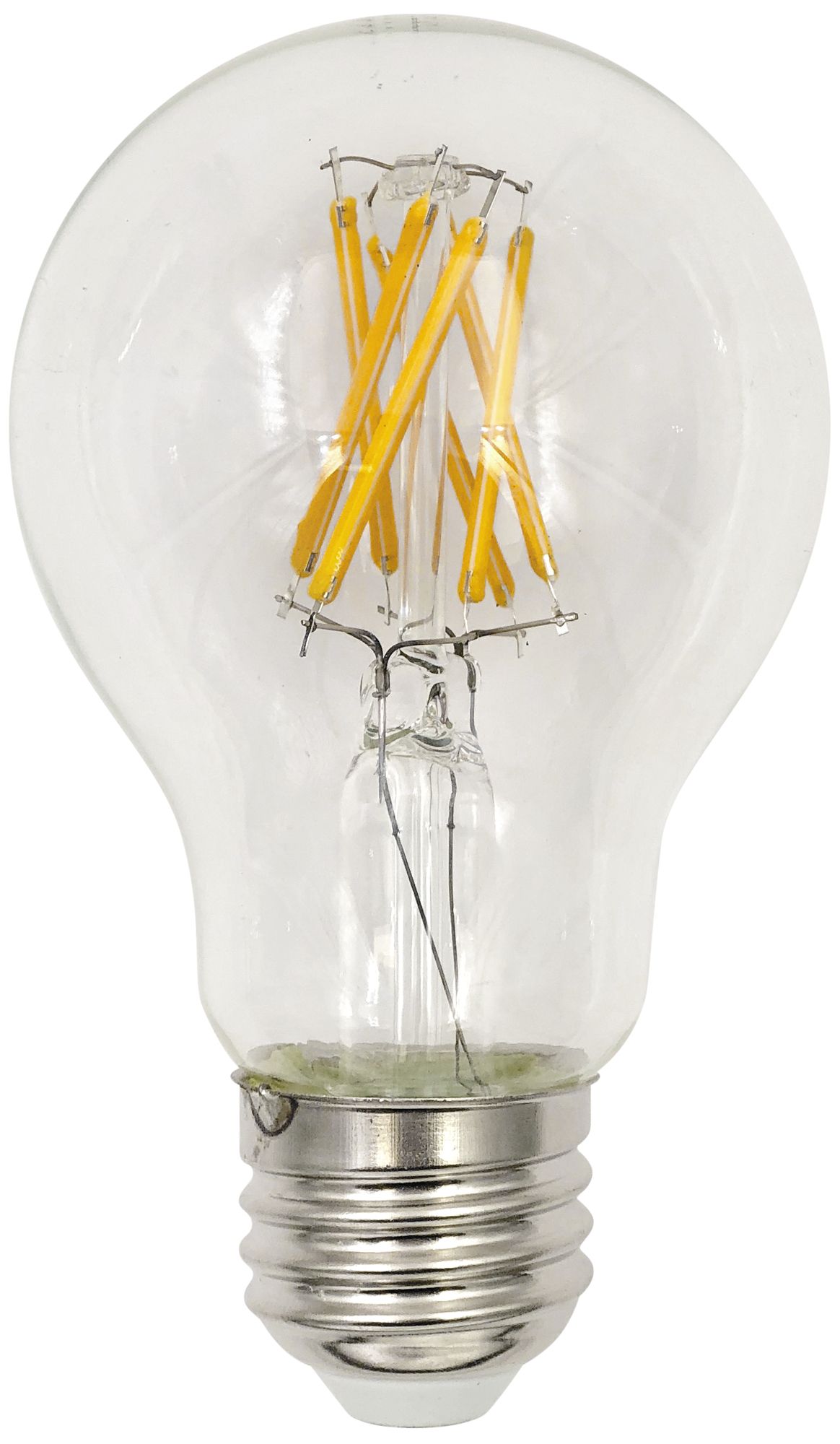 Organic Amber Glass 4Light Ceiling Track Fixture with LED Bulbs Set