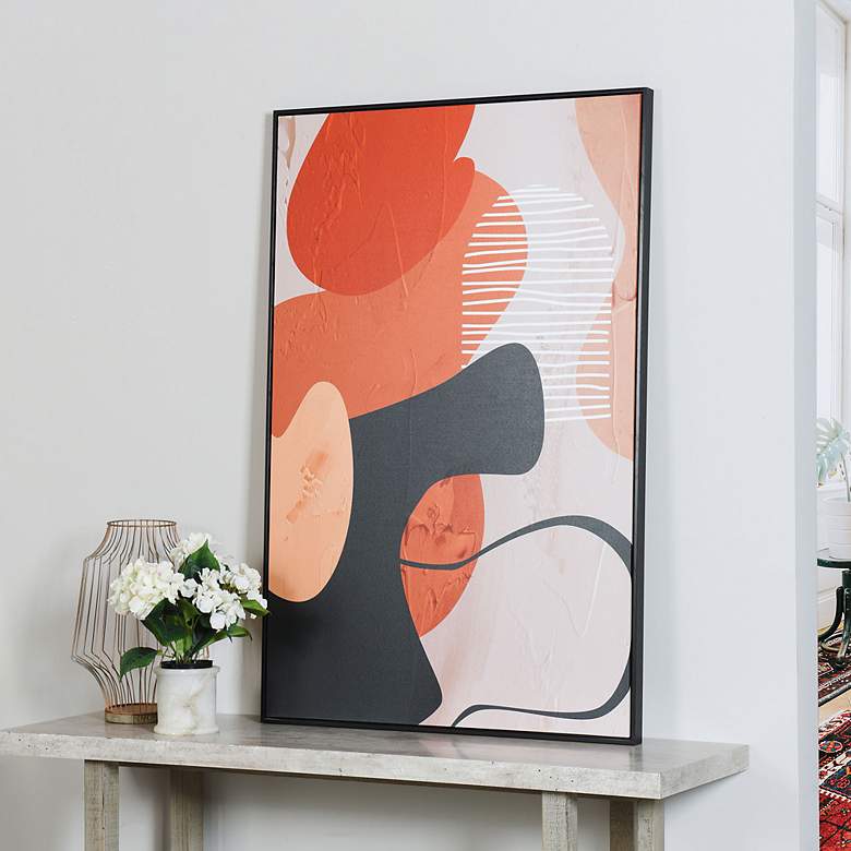 Image 1 Organic Games - Printed And Framed Canvas Wall Art