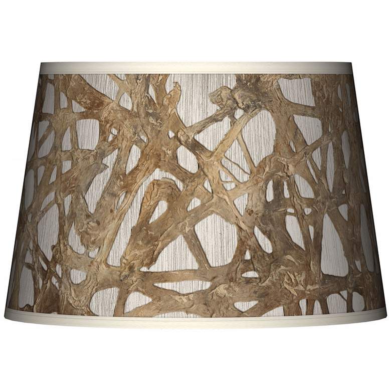 Image 1 Organic Nest Giclee Tapered Lamp Shade 13x16x10.5 (Spider)