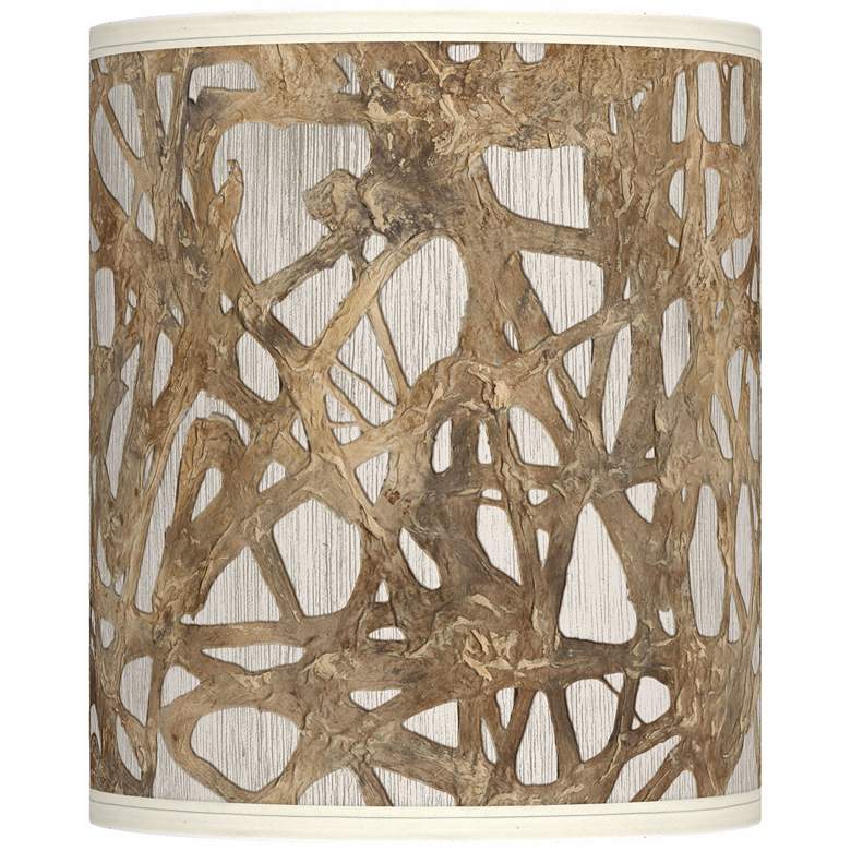 Image 1 Organic Nest Pattern Giclee Drum Shade 10x10x12 (Spider)