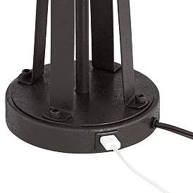 Image5 of Organic Nest Susan Dark Bronze USB Table Lamps Set of 2 more views
