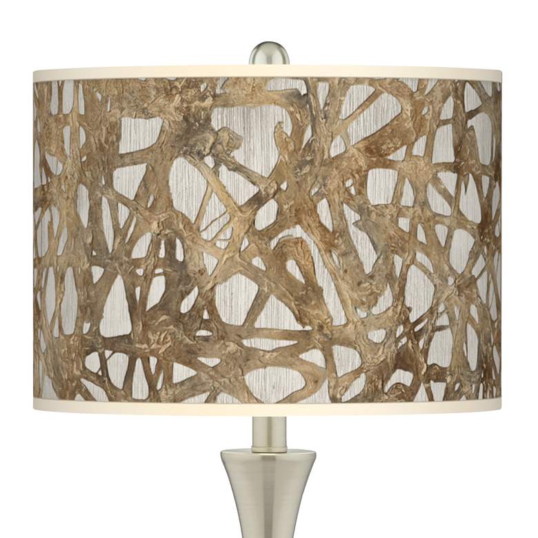Image 2 Organic Nest Trish Brushed Nickel Touch Table Lamps Set of 2 more views