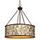 Organic Nest Yulie 24 3/4" Wide Bronze Pendant Light