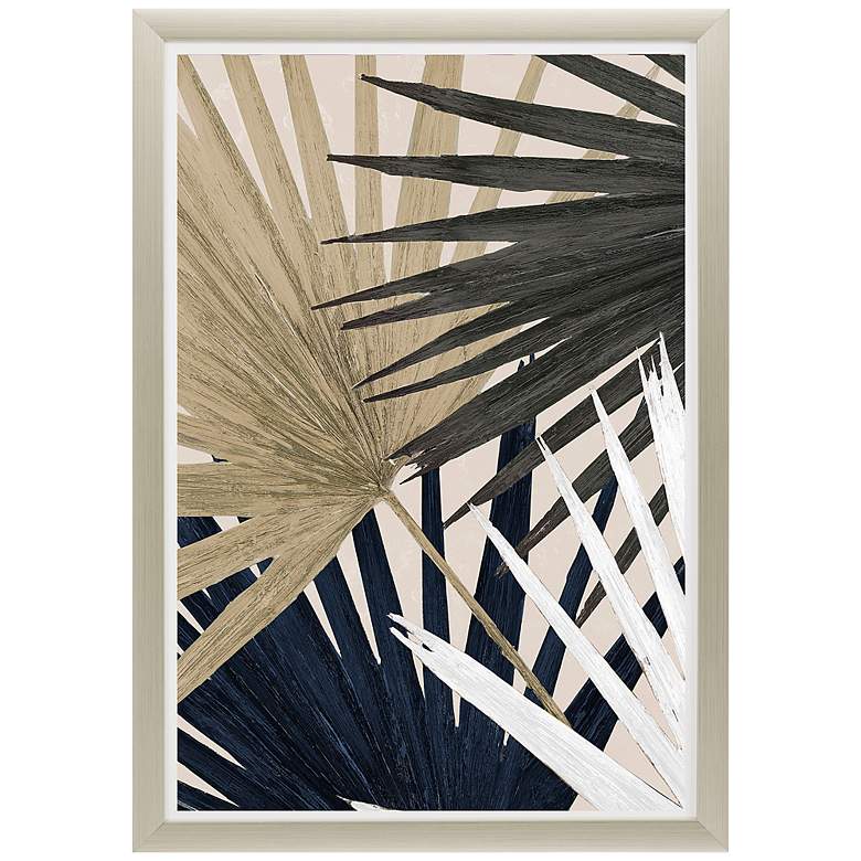 Image 1 Organic Palms I 40" High Framed Giclee Wall Art