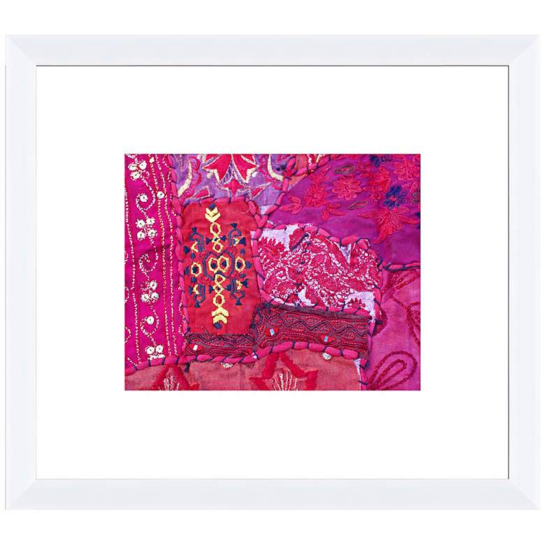 Image 1 Organic Tapestry I 18 inch Wide Framed Wall Art