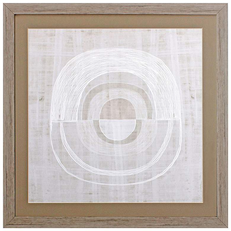 Image 1 Organic Weave II 30"W x 30"H Framed Art
