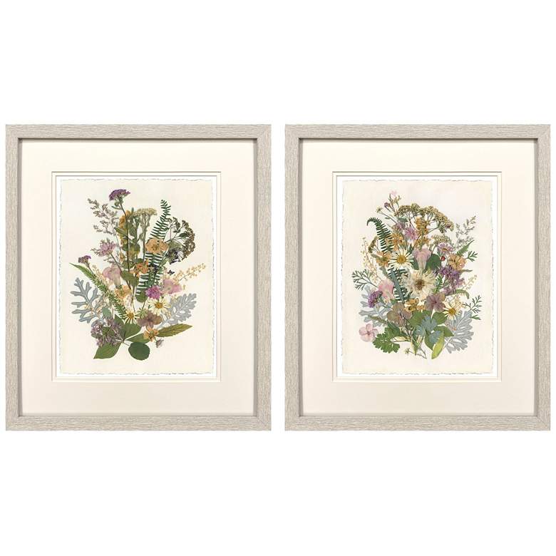 Image 1 Organica Bouquet Framed Art Set of 2