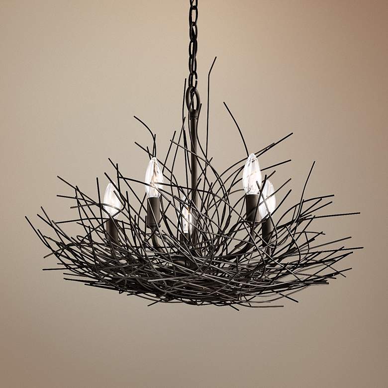 Image 1 Organique Collection 24" Wide Chandelier by Kichler