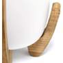 Organix 15" High Natural Wood Accent Table Desk Lamp