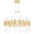 Orgue 72 Light Chandelier With Satin Gold Finish