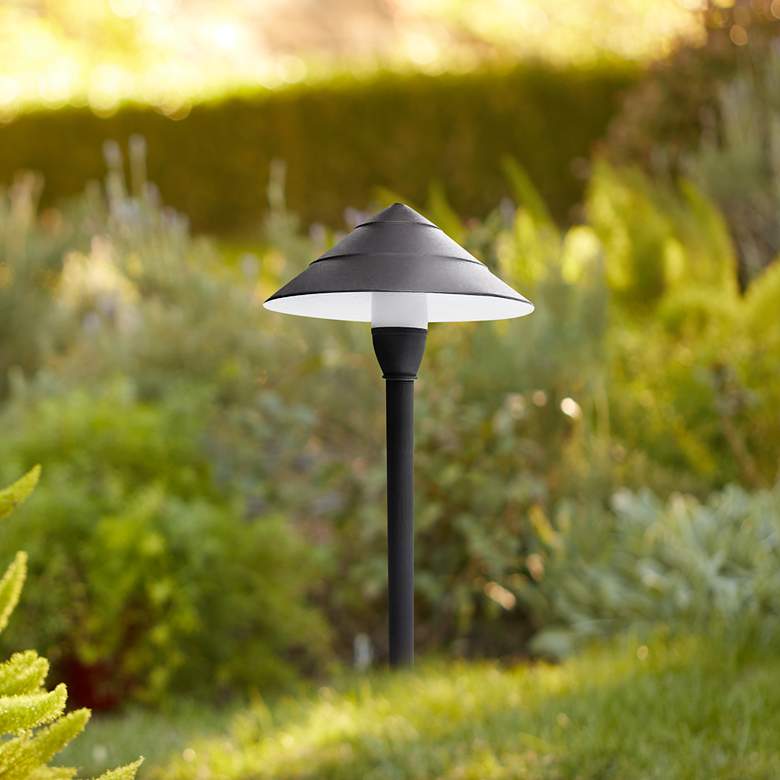 Image 1 Oriad 11 inch High Bronze Low Voltage LED Landscape Path Light