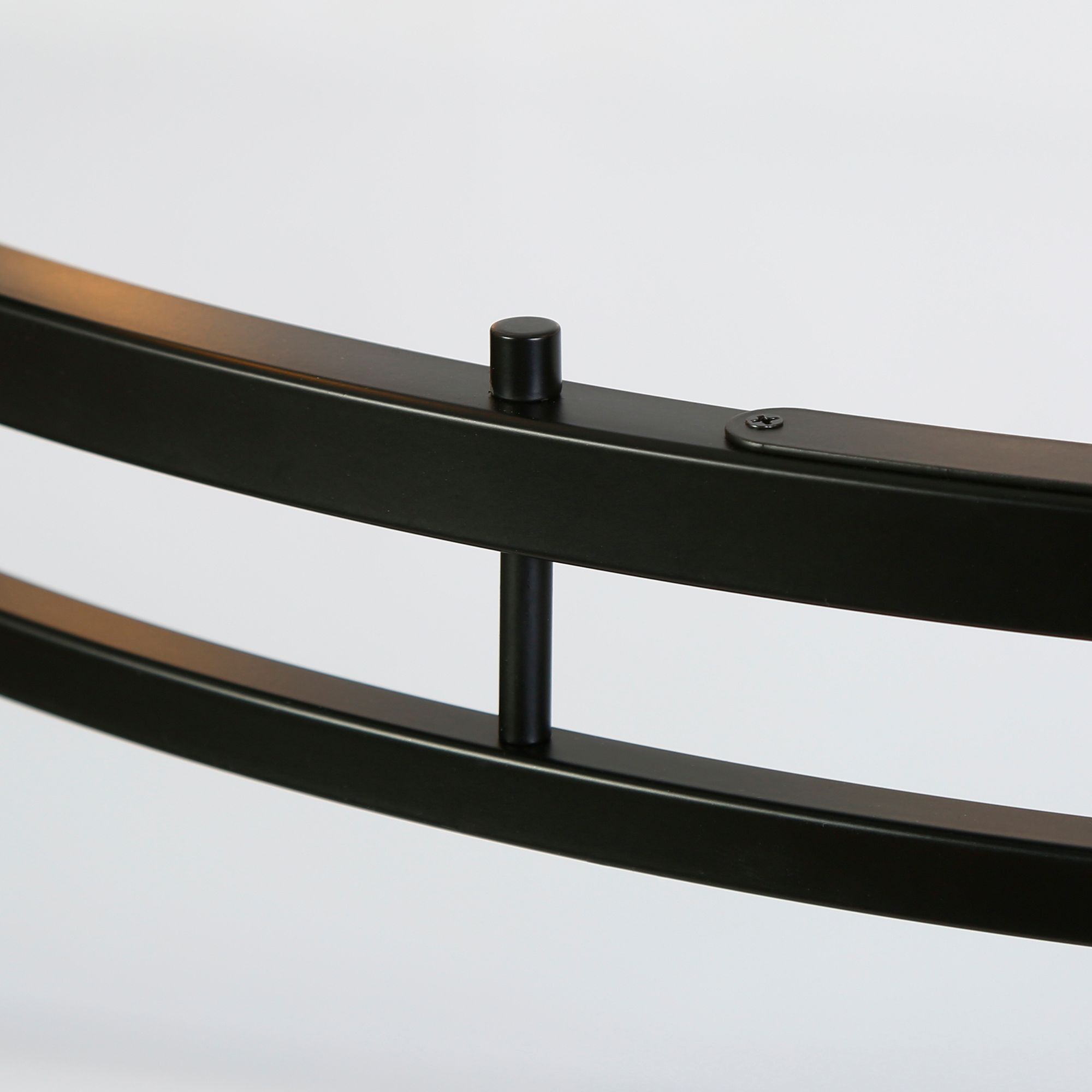 Image 3 Oriame 31.9" Wide Black 9-Light Wheel Chandelier more views