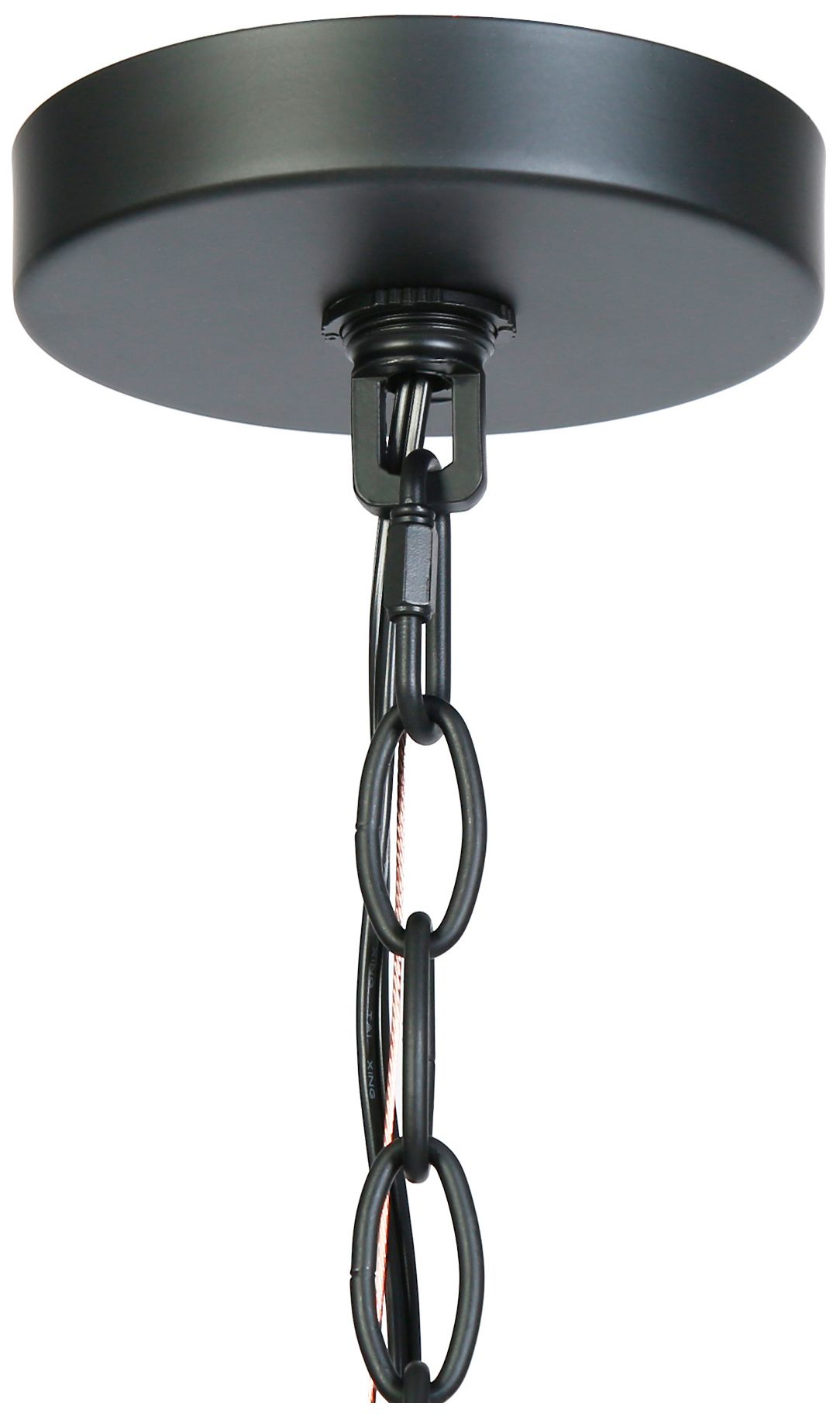 Image 3 Oriame 32.3" Wide Black 9-Light Chandelier more views