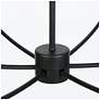 4_Oriame 32.3" Wide Black 9-Light Chandelier more views