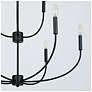 5_Oriame 32.3" Wide Black 9-Light Chandelier more views
