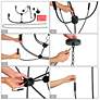 6_Oriame 32.3" Wide Black 9-Light Chandelier more views