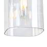 5_Oriame 34.5" Wide Black 4-Light Glass Island Chandelier more views