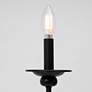 4_Oriame 39.4" Wide Black 9-Light Candle Chandelier more views